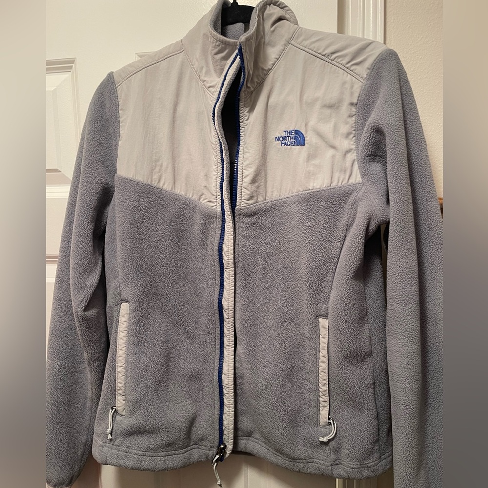 The North Face Light Gray Fleece Jacket